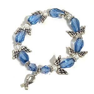 Angel wings bracelet.